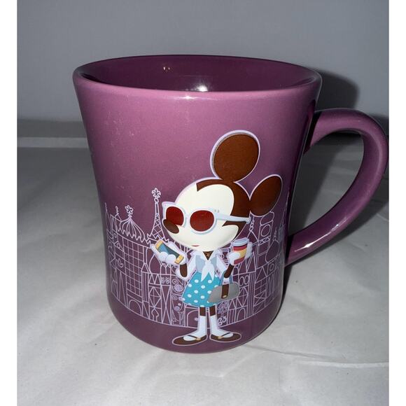 NEW Authentic Disney Parks Mickey's Really Swell Coffee Mug Purple Collectible - Picture 1 of 5